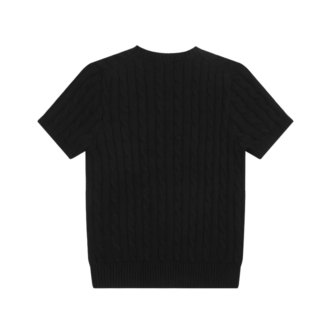 🅿️160 "Top quality" Style number: DS002# (not off the shelves all year round) [Ralph Lauren round neck solid color pony embroidered logo knitted short sleeves] ✅Ralph Lauren classic basic versatile knitted short sleeves for all seasons ✅Main supplier platform live broadcast Wholesale entities Replenish when out of stock Not off the shelves ✅ZP quality 1:1 version Scan the code to enter the GF website Counter quality ✅Detailed quality is the only one in Guangzhou Imported quality cotton yarn, focusing on high-end, cost-effective, good quality needless to say ✅The version is restored to the original order, the maximum size can be worn up to 160 pounds, loose, comfortable and stress-free ✅The upper body is simple and easy to match, a must-have for goddess ootd, good-looking clothes are never picky, a must-have in the goddess’ wardrobe Size: S-XL Color: Black White Gray Light Blue Light Pink Colorful Blue Khaki Bright Yellow Fruit Green Milk Apricot Wood Green Taro Purple Chinese Red Anchor Red Navy Red Label Navy Blue White Label